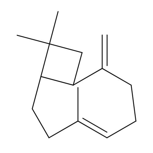 β-Caryophyllene chemical structure