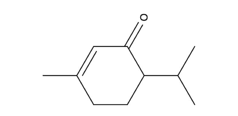 Piperitone chemical structure