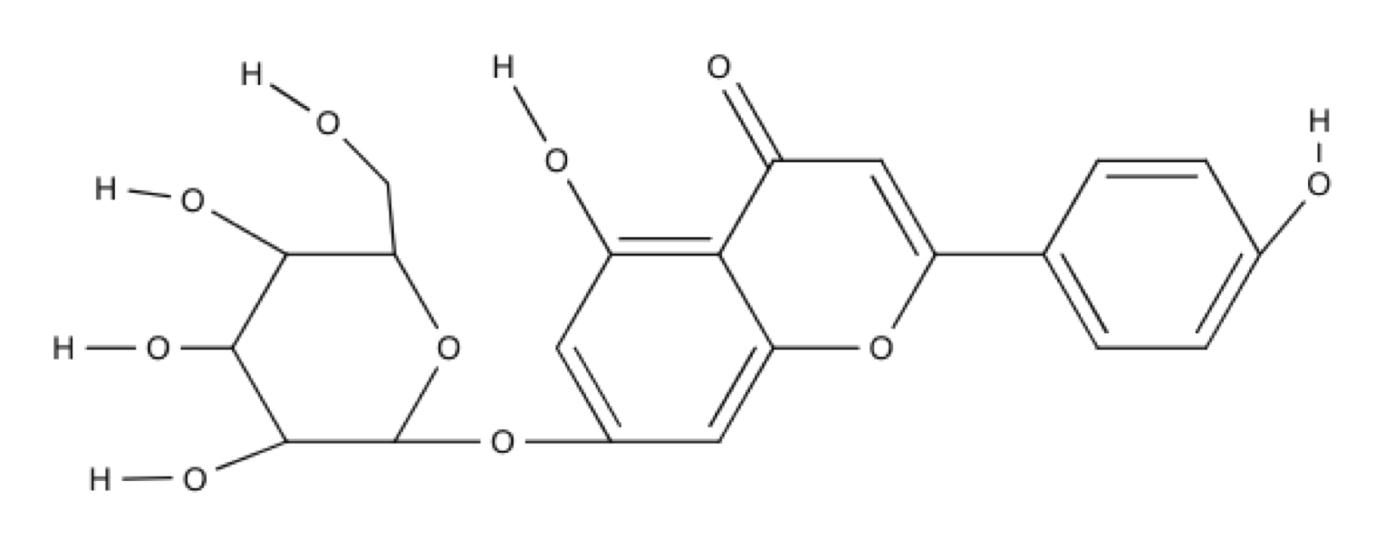 Apigenin-Glucoside chemical structure