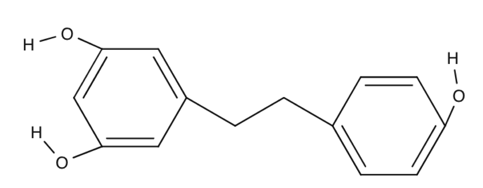 Resveratrol chemical structure