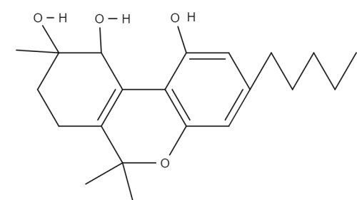 Cannabitroil chemical structure