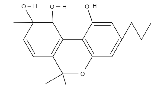 Ethoxy Droxy Tetrahydrocannabinol chemical structure