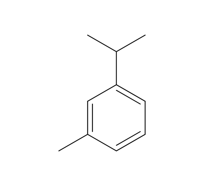 M-Cymene chemical structure