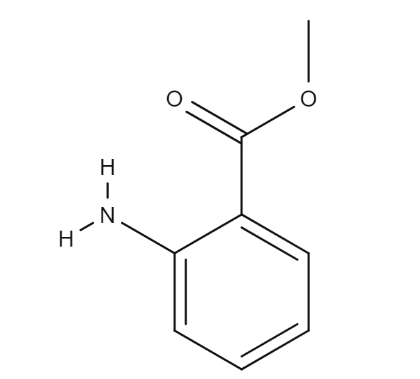 Methyl anthranilate chemical structure