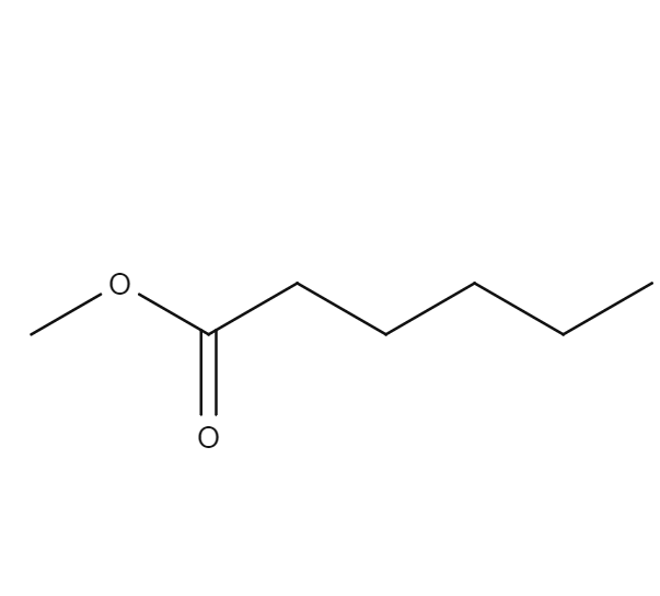 Methyl caproate chemical structure